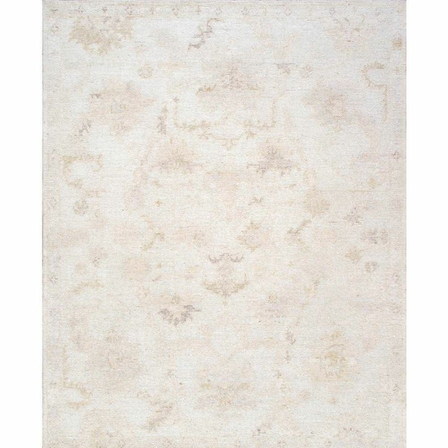 Online * Oushak Hand-Knotted Camel Wool Area Rug-9 3" X 11'10" Fire Sale Pasargad Home